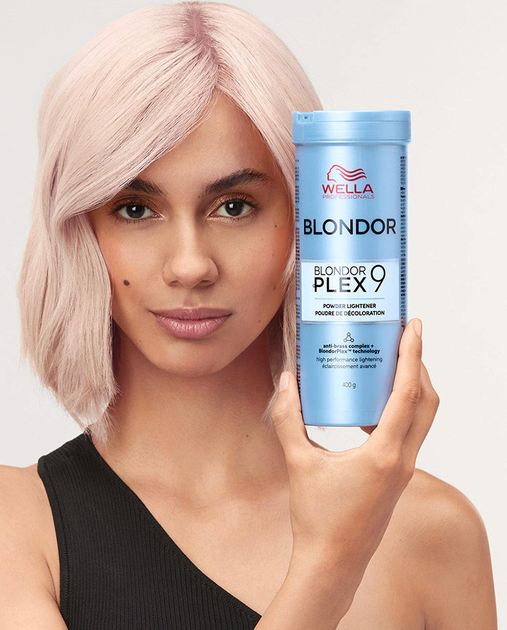 Rozjaśniacz do włosów Wella Professionals Blondor Plex rozjaśniający do 9 tonów 400 g (4064666578842) - obraz 4