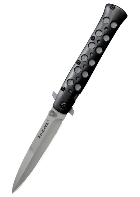 Нож складной Cold Steel TI-Lite Aluminium 4", Black (CST CS-26B4) - изображение 1