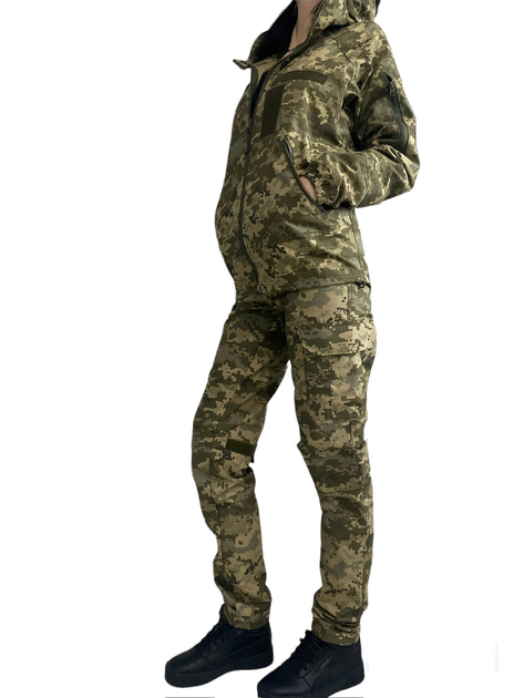 Тактическая военная куртка рип стоп S пиксель - изображение 2