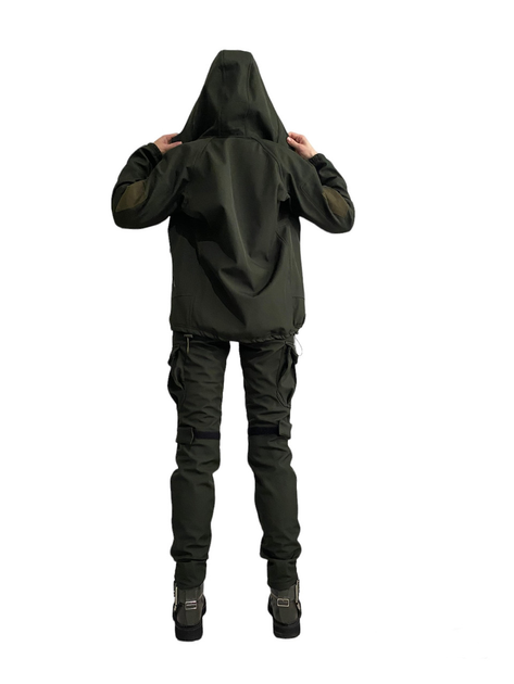 Куртка тактическая софтшелл М Олива, Хаки - изображение 2