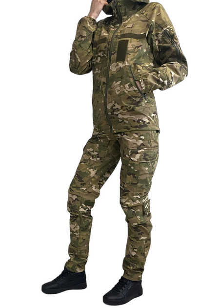 Тактична військова весняно-літня куртка 3XL мультикам - зображення 2