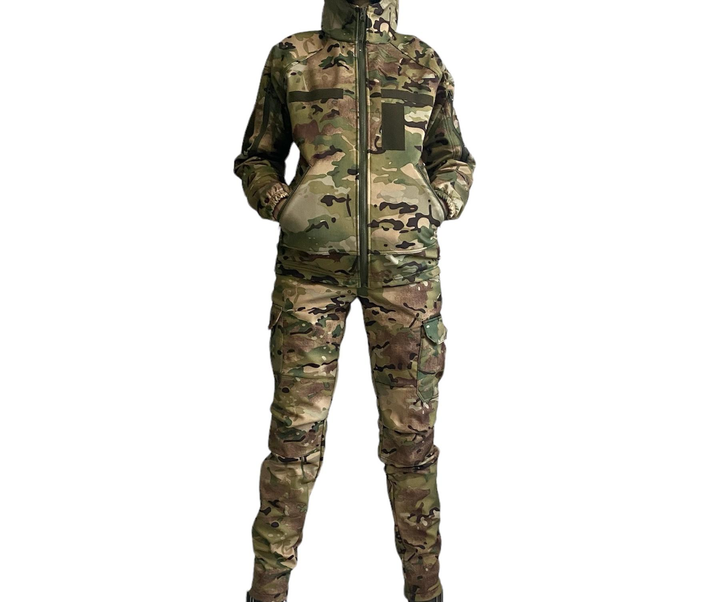Куртка тактическая XL мультикам софтшелл - изображение 1