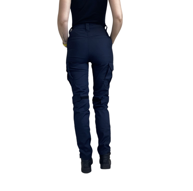 Жіночі тактичні штани 56 темно-сині - зображення 2