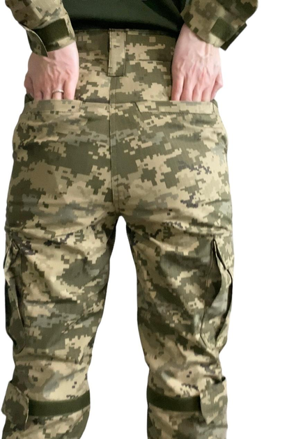 Жіночі тактичні військові брюки 52 укрпіксель - зображення 2