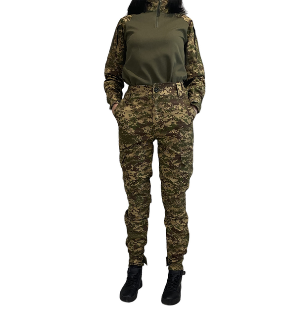 Жіноча військова тактична сорочка Убакс L Хижак - изображение 1