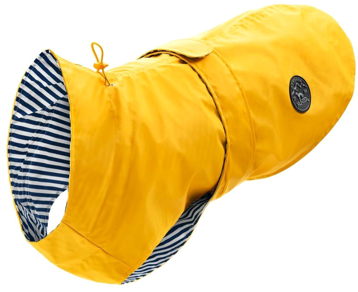 Дощовик для собак Hunter Milford Жовтий 50 см (4016739690210) - зображення 1