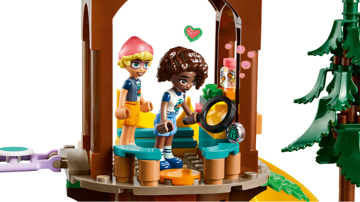 Zestaw klocków LEGO Friends Domek na drzewie na obozie kempingowym 1128 elementów (42631) - obraz 6