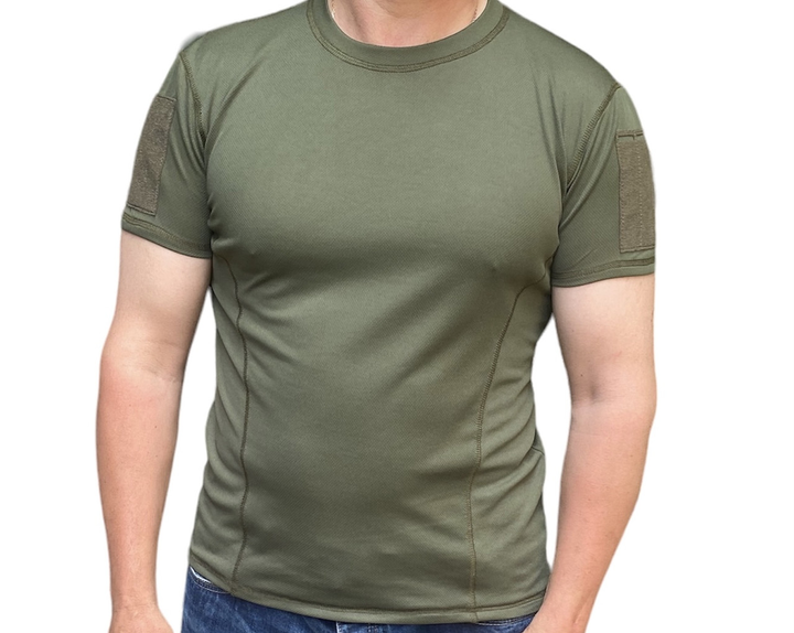 Чоловіча футболка тактична XXL хакі - зображення 1
