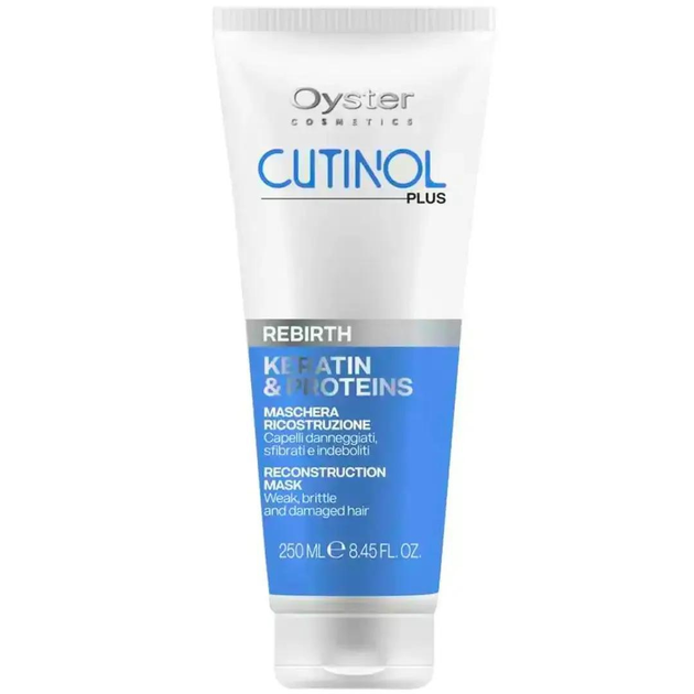 Маска с кератином и протеином для восстановления волос Oyster Cutinol Plus Rebirth Mask 250 мл - Фото 1 Маска с кератином и протеином для восстановления волос Oyster Cutinol Plus Rebirth Mask 250 мл - изображение 1