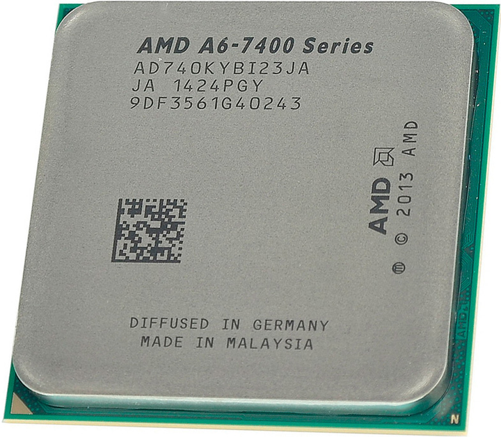 Процессор sFM2+ AMD A6-7400K, 3,5-3,5 МГц, 2-2 core, AMD Radeon R5 ...