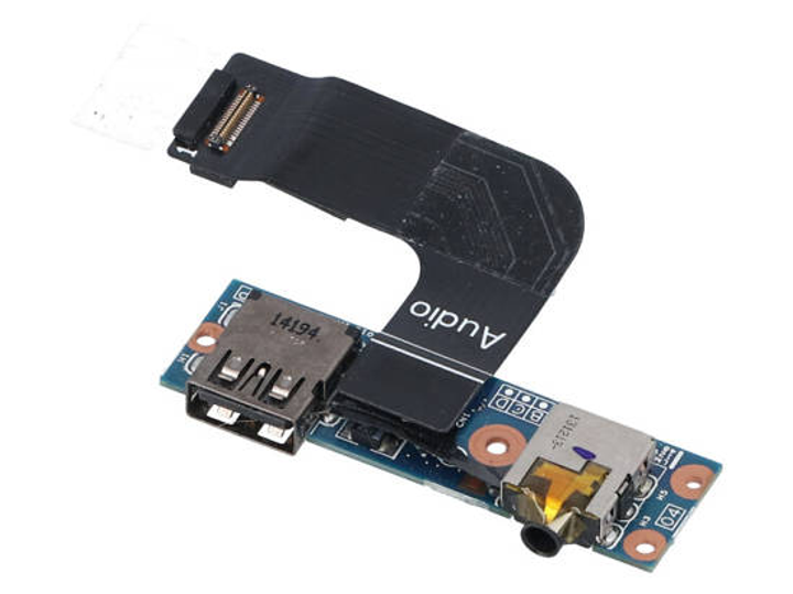 Оригинальная плата Audio USB SC50A10025 для ноутбука Lenovo Think Pad X1 со шлейфом Б/У - изображение 1