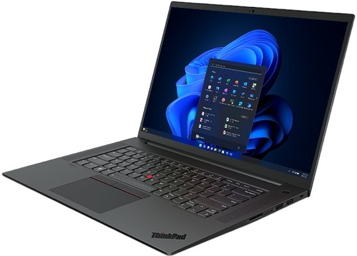 Ноутбук Lenovo ThinkPad P1 Gen 6 (21FV000UMH) Black Paint - зображення 2