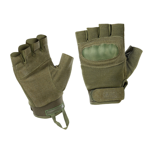 Перчатки беспалые XL Tactical Olive Mk.3 M-Tac Assault - изображение 1