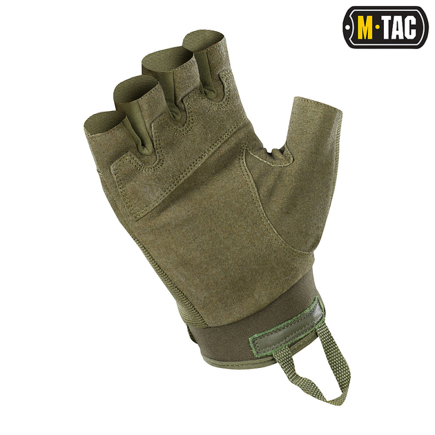 Перчатки беспалые Tactical S Olive Mk.3 M-Tac Assault - изображение 2