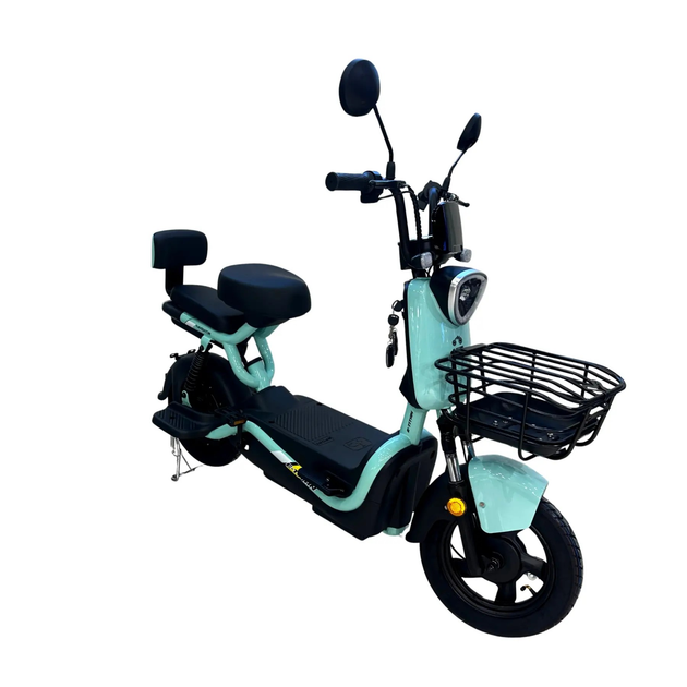 Електроскутер E-Titan Navigator 14" Turquoise-Black - зображення 4