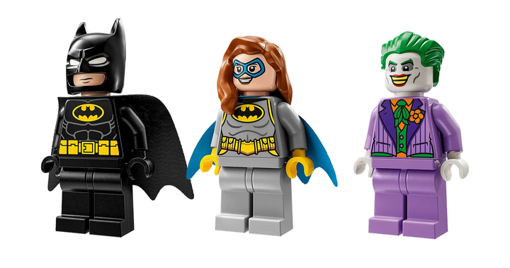 Конструктор LEGO DC Печера Бетмена з Бетменом Бетгерл та Джокером 184 деталей (76272) - зображення 3
