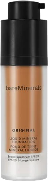 Тональний крем для обличчя BareMinerals Original Liquid Mineral Foundation SPF 20 Warm Deep 27 30 мл (98132578184) - зображення 1