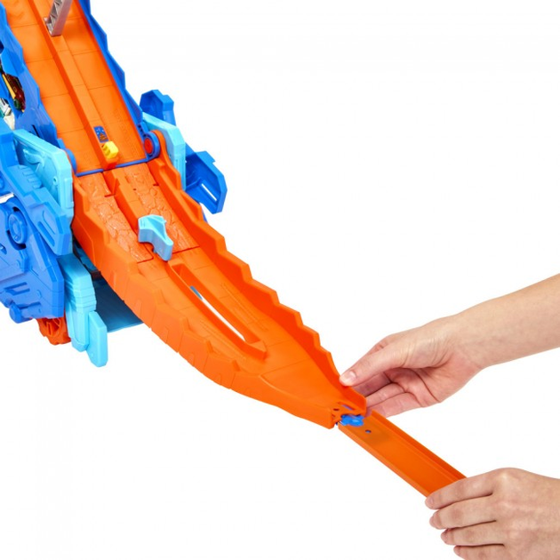 Mega Transporter Hot Wheels City T-Rex (0194735140022) - obraz 10