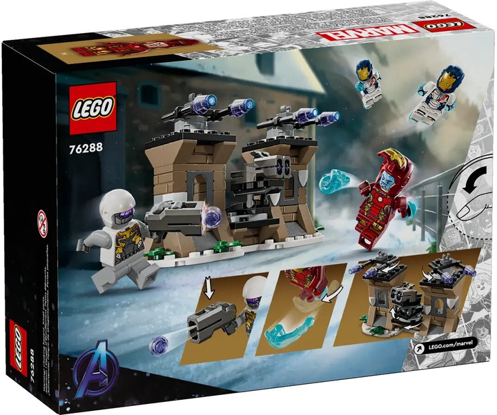 Zestaw klocków LEGO Marvel Iron Man i Iron Legion kontra żołnierz Hydry 135 elementów (76288) - obraz 3