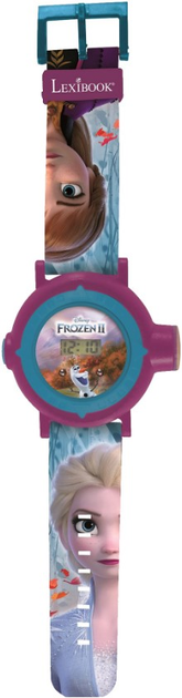 Zegarek Lexibook Disney Frozen Digital Projection Watch projekcyjny (3380743085791) - obraz 1