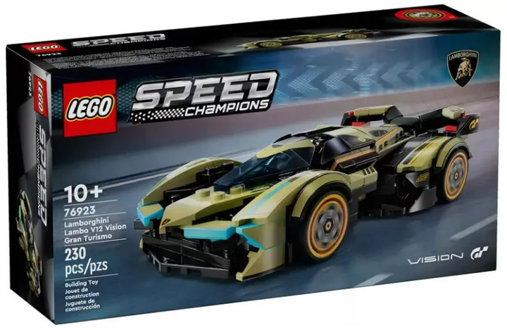 Zestaw klocków LEGO Speed Champions Luksusowe Lamborghini Lambo V12 Vision GT 230 elementów (76923) - obraz 1