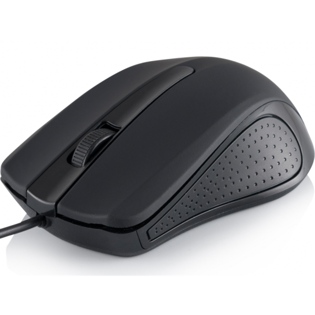 Мышь компьютерная Modecom M-MC-00M9-100 проводная 1.8 м 1000 dpi Черный - изображение 2