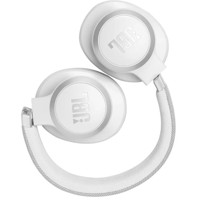 Наушники с микрофоном JBL Live 770NC комбинированные 1.2м Bluetooth / 3.5mm jack Белый (JBLLIVE770NCWHT) - изображение 8