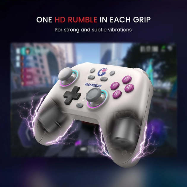 Контролер бездротовий ігровий GameSir Nova MultiPlatform NT HRG7111 (6936685220942) - зображення 4