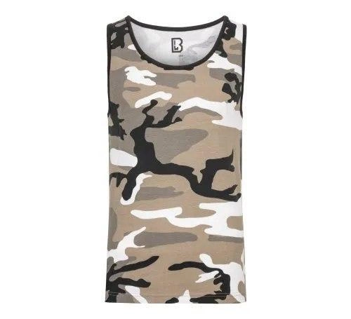 Тактическая майка, футболка без рукавов армейская 100% хлопка Brandit Tank Top Urban XL - изображение 1