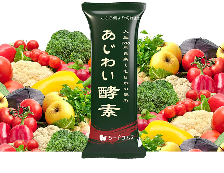 SEEDCOMS Ajiwai Enzyme комплекс з живими ферментами 31 стік - Фото 2 SEEDCOMS Ajiwai Enzyme комплекс з живими ферментами 31 стік - изображение 2
