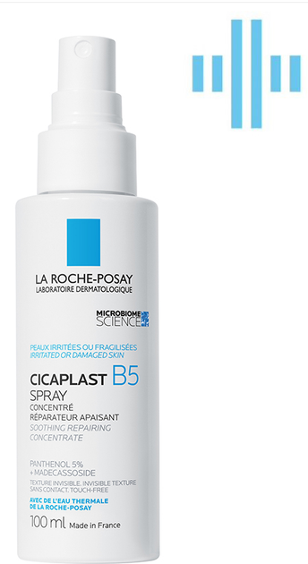 Koncentrat w sprayu La Roche-Posay Cicaplast B5 Soothing Repairing Spray 100 ml (3337875735742) - obraz 1
