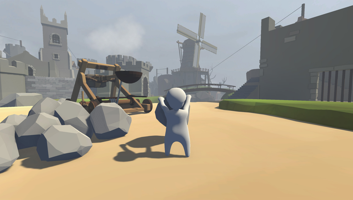 Игра Sony PlayStation 4 Human: Fall Flat Русские Субтитры Б/У - изображение 3
