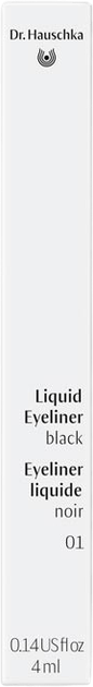 Eyeliner Dr. Hauschka Liquid Eyeliner 01 Black 4 ml (4020829099104)  - obraz 4