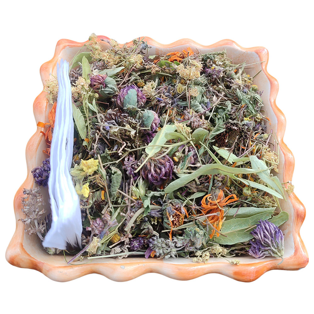 Чай травяной Цветочные Краски 25г + 5 фильтр мешочков Карпатский натуральный Лесосад - изображение 1