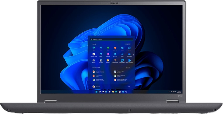 Laptop Lenovo ThinkPad P16v Gen 1 (21FC000EMH) Thunder Black - obraz 2