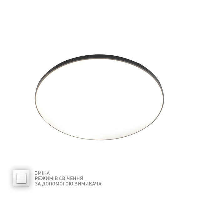 Управляемый светодиодный светильник MOON 50W R-ON/OFF-380×65-WHITE/SILVER-220-lP40 - изображение 6
