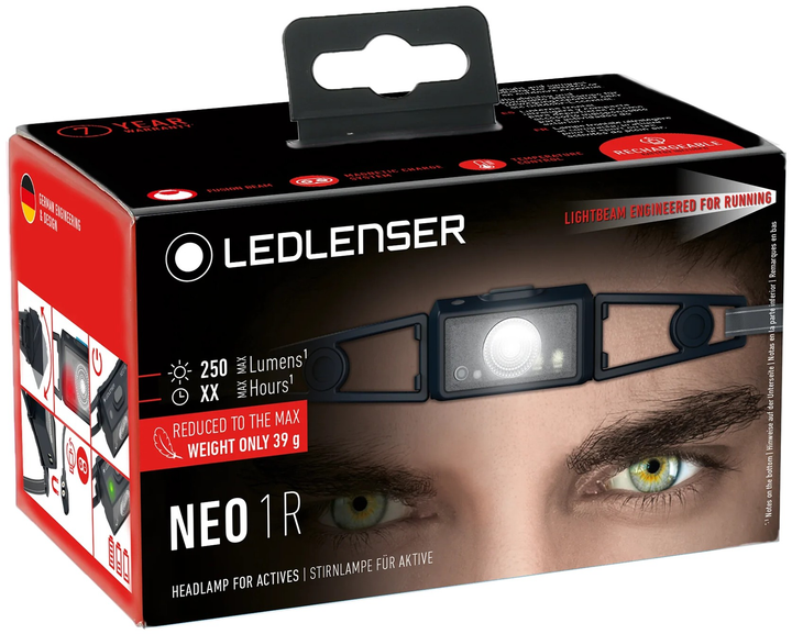 Latarka czołowa LedLenser NEO1R (4058205029957) - obraz 6