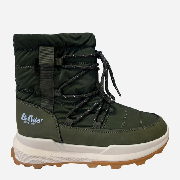 Śniegowce damskie krótkie ocieplane Lee Cooper LCJ-23-44-1988L 36 23.5 cm Khaki (5904292127313) - obraz 1