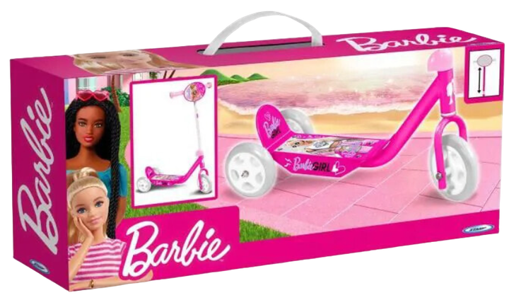 Самокат дитячий Stamp Barbie Рожевий (3496272000508) - зображення 3