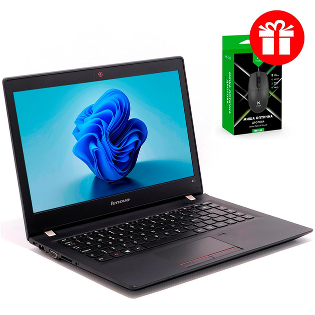 БУ Ноутбук Lenovo IdeaPad E31-70 Black / RAM 8 ГБ / SSD 128 ГБ ...