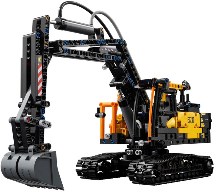 Zestaw klocków LEGO Technic Ciężarówka Volvo FMX i koparka EC230 Electric 2274 elementy (42175) - obraz 3