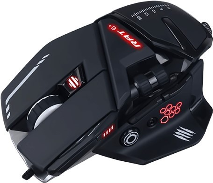 Мышь Mad Catz R.A.T. 6+ USB Black (MR04DCINBL000-0) - изображение 3