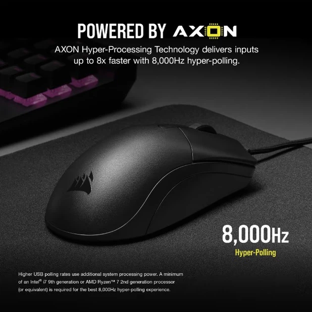 Мышь Corsair Sabre Pro (CH-9303101-EU) - Фото 5 Мышь Corsair Sabre Pro (CH-9303101-EU) - изображение 5