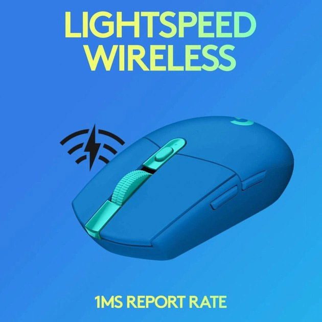Мышь беспроводная Logitech G304 Gaming mouse Blue (910-006016) - изображение 7