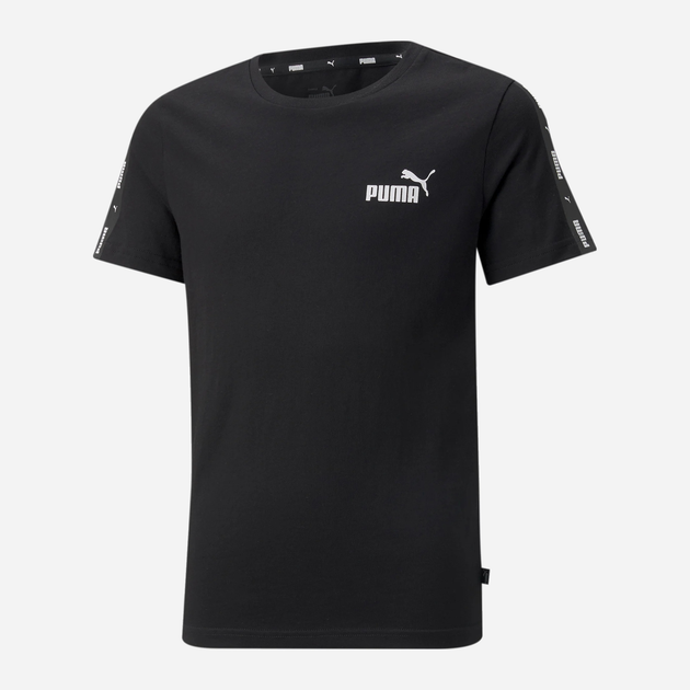 T-shirt chłopięcy sportowy Puma Ess Tape Tee B 84730001 170-176 cm Czarny (4064535664539) - obraz 4