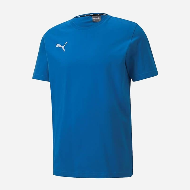 T-shirt chłopięcy sportowy Puma teamGOAL 23 65670902 116 cm Niebieski (4062451182823) - obraz 1