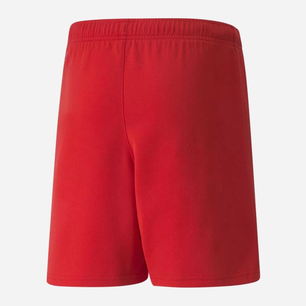 Дитячі шорти на резинці для хлопчика Puma teamRISE Short 70494301 128 см Червоні (4063699213690) - зображення 2