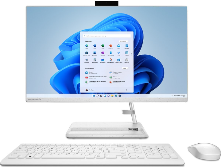 Monoblok Lenovo IdeaCentre AIO 3 27IAP7 (F0GJ00WUPB) White - obraz 1