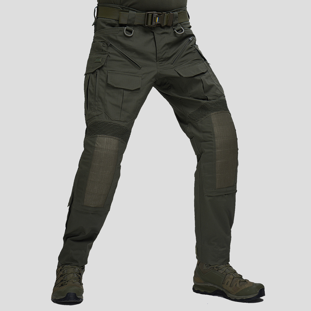 Тактичні штани UATAC Gen 5.4 Olive (Олива) з наколінниками XL - зображення 1