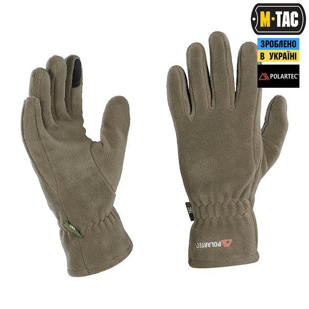 Перчатки M-Tac Winter Polartec Dark Olive S - изображение 1